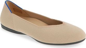 Rothy's The Daily Ballet Flat in Ecru at Nordstrom, Size 10.5