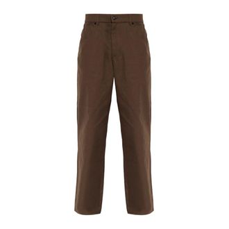 Moncler Pantaloni dritti sartoriali - - Trousers - Uomo - Marrone - XL