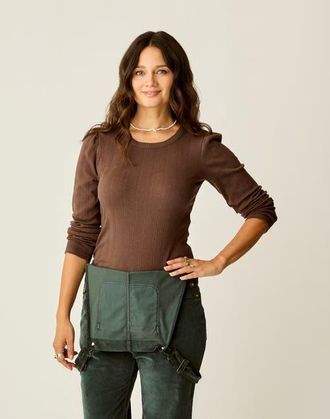 Carve Designs Ever Top in Espresso at Nordstrom, Size Xx-Small