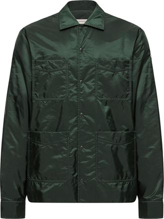Moncler Moncler Shirt Jacket Jacket, Men, Green, Size: 3xl