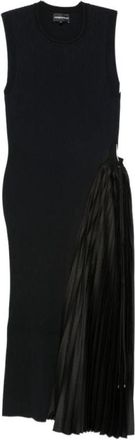 Emporio Armani Knitted Kleedjes - Dames - Kleedjes - Zwart - S - Kleedjes