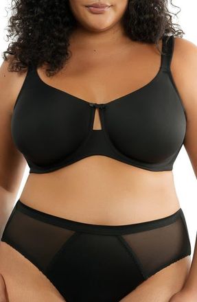 Affinitas Erika Unlined Molded Bra in Black at Nordstrom, Size 32Dd