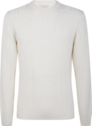 FILIPPO DE LAURENTIIS Heren, Truien, Wit, Maat: XL