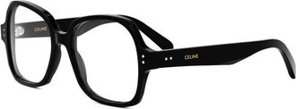 Celine Ladies Black Square Eyeglass Frames CL50148I 001