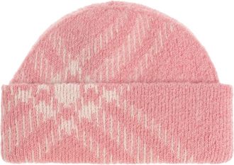 Burberry Wintermuts - Heren - Hoeden - Roze - ONE Size - Wol - Accessoires