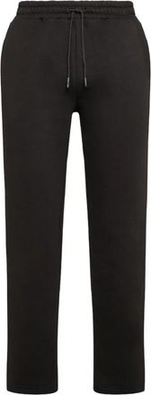 Peuterey Trainingsbroeken Rechte Pijpen Elastische Taille - Heren - Sweatpants - Zwart - L - Katoen - Broeken