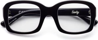 CADDIS Shelby | Reading Glasses in Gloss Black at Nordstrom, Size +1.75
