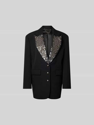 Paco Rabanne Blazer mit Pattentaschen in Black, Gr&ouml;&szlig;e XS/S