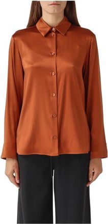 Maison Margiela Dames, Blouses & Shirts, Oranje, Maat: XL