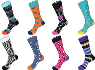 Unsimply Stitched 8 Pair Combo Pack Socks