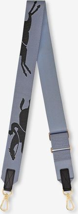 Longchamp Schulterriemen mit Reitermotiv