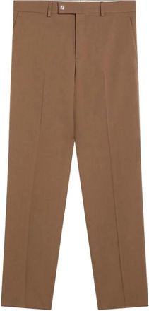 Fendi Bruine Regular Broek - Heren - Straight fit broeken - Bruin - M - Broeken