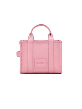 Marc Jacobs Womens Tote Bag Pink Cow Leather - Tote-Bags