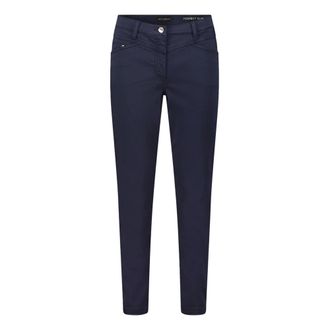 Betty Barclay Broeken, Dames, Blauw, 4Xl, Broeken