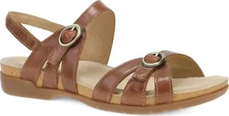 Dansko Womens Ruthie Strappy Sandals In Toffee