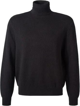 A|X Armani Exchange Stijlvolle Sweaters voor elke gelegenheid - Heren - Coltruien - Zwart - M - Truien & Vesten