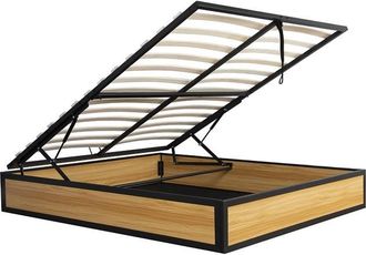 Concept Usine Cama con canap&eacute; abatible industrial 140 x 190 cm