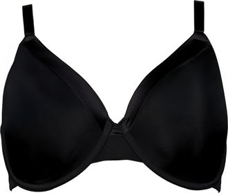 After Eden B&uuml;gel-BH, Damen, Gr. 75, Cup F, schwarz, Obermaterial: 60% Polyamid, 32% Polyester, 8% Elasthan, AFTER EDEN D-CUP & UP, BHs B&uuml;gel-BH