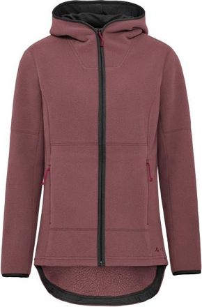 Vaude Neyland Fleece Hoody II Fleecejacke f&uuml;r Damen | lila/braun