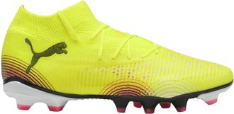Puma Future 8 Pro voetbalschoenen voor dames, voor harde ondergrond (Geel)