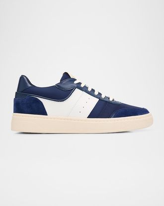 Giuseppe Zanotti Men & apos;s GZ-Nitro Leather & Suede Low-Top Sneakers
