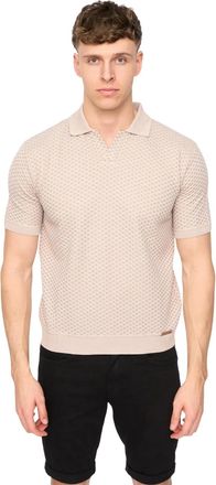 Duck and Cover Heren Morwin Polo Shirt (Stone)