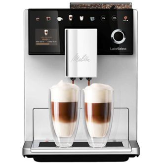 MELITTA Latte Select 630-211 M&aacute;quina De Caf&eacute; Plata