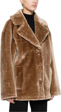 Stand Studio Mujer, Chaquetas, Marrón, Talla: S