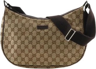 Gucci Pre-owned Borsa a Spalla in Tela GG - - Pre-owned - Donna - Marrone - ONE SIZE