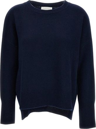 Lisa Yang Mila Sweater - Dames - Cashmere truien - Blauw - XS - Truien & Vesten