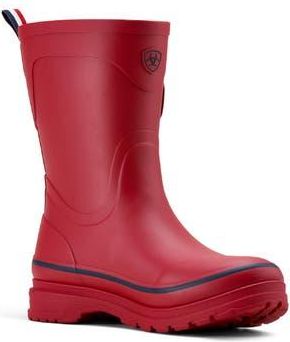 Ariat Kelmarsh Waterproof Mid Rubber Boot in Red at Nordstrom Rack, Size 10.5