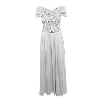 Elisabetta Franchi Mujer, Vestidos, Gris, Talla: L