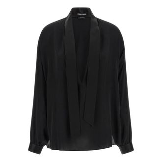 Tom Ford Mujer, Blusas y Camisas, Negro, Talla: S