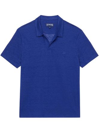 Vilebrequin Linnen jersey T-shirt - Blauw