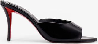 Christian Louboutin Sandali Miss Z Mule 80 in vernice - CHRISTIAN LOUBOUTIN - gender_Woman