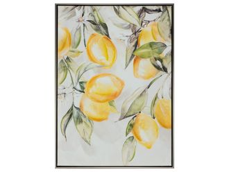 Schubiger M&ouml;bel Bild mit Rahmen Zitronenbaum 2