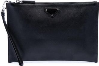 Prada Pre-owned Prada Saffiano Wristlet Clutch Ladies 3DGJL66U4CWEIAQA