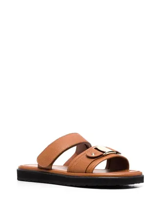Ferragamo Vara Sandals - Brown