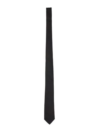 Ferragamo Black Silk Tie