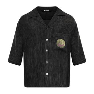 Misbhv Short Sleeve Shirts, male, Black, Size: 2XL Shirt With Pocket