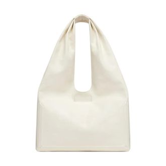 Maison Margiela Shoulder Bags, female, White, Size: ONE SIZE Box Bag Medium