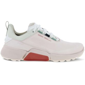 Ecco Ecco Golf Biom H4 108603 Leather Womens Fashion Trainers - Delicacy Shadow White - Size:UK 6.5-7