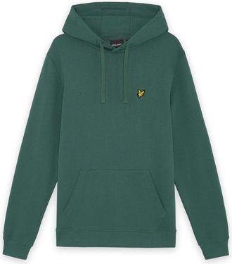 Lyle & Scott Mid Layers Pullover Hoodie - Heren - Hoodies - Groen - S - Katoen - Hoodies & sweatvesten