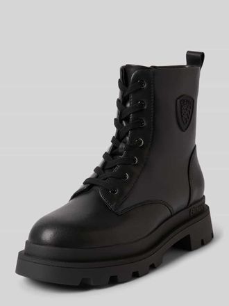 Blauer Boots mit Rei&szlig;verschluss Modell KIMMEL04 in Black, Gr&ouml;&szlig;e 36