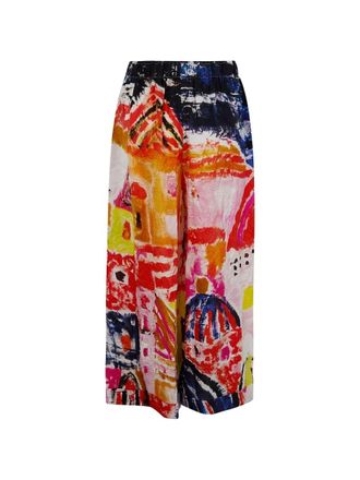 Daniela Gregis Pijiama Pockets Wide Leg Trousers