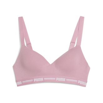 Puma Top PUMA con imbottitura Donna in confezione da 1, Abbigliamento, Rosa, 5