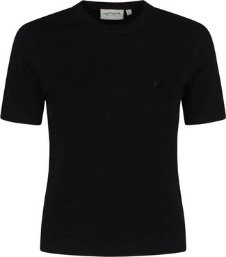 Carhartt Work in Progress Mujer, Camisetas, Negro, Talla: L