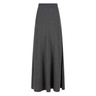 Balenciaga Pleated A-line Skirt