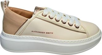 Alexander Smith Sneakers, female, White, Size: 7 US Sneaker Pelle