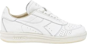 Diadora Luxe Sport Sneakers - Heren - Sneakers - Wit - 40 EU - Leer - Schoenen